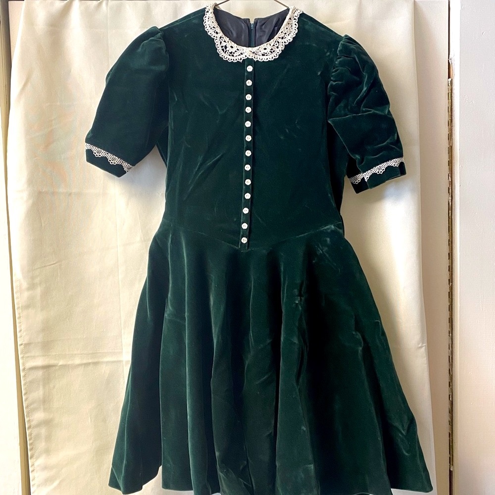 American Girl Dress Like Your Doll Molly Christmas Dress - RETIRED